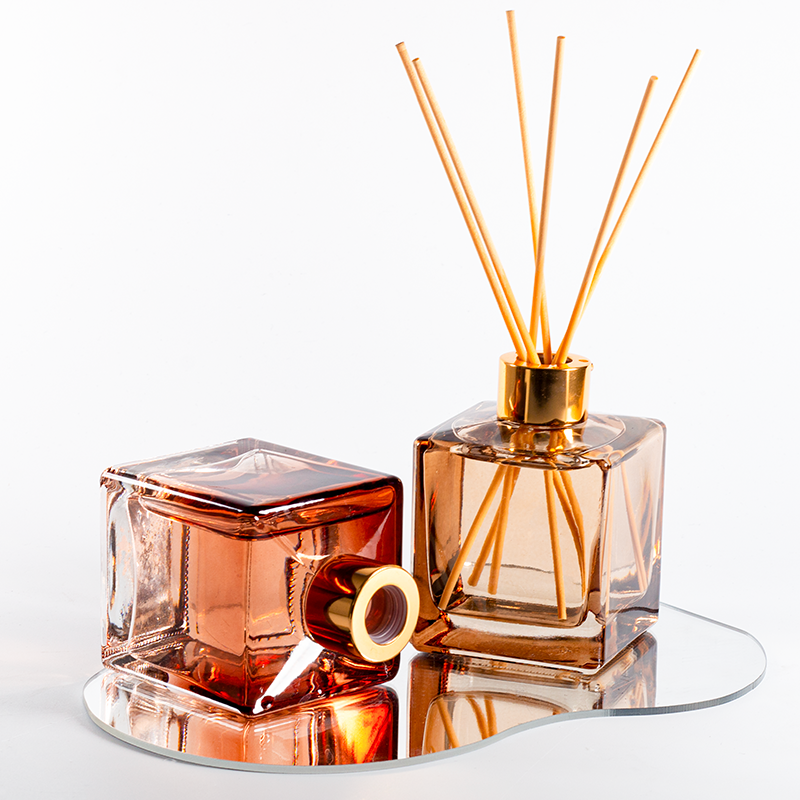Botol Diffuser 180ml Botol Kaca Kosong Bening untuk Diffuser Minyak Esensial