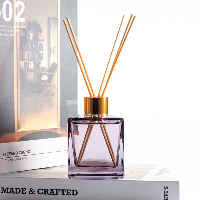 Botol Diffuser 180ml Botol Kaca Kosong Bening untuk Diffuser Minyak Esensial
