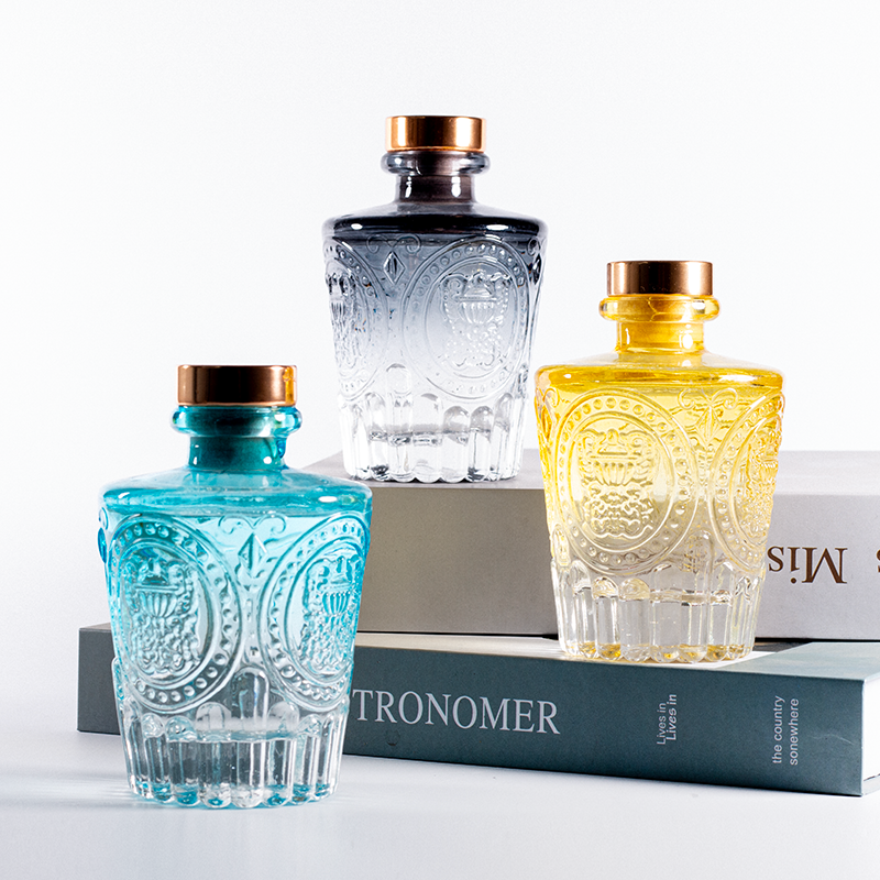 embossed diffuser bottle