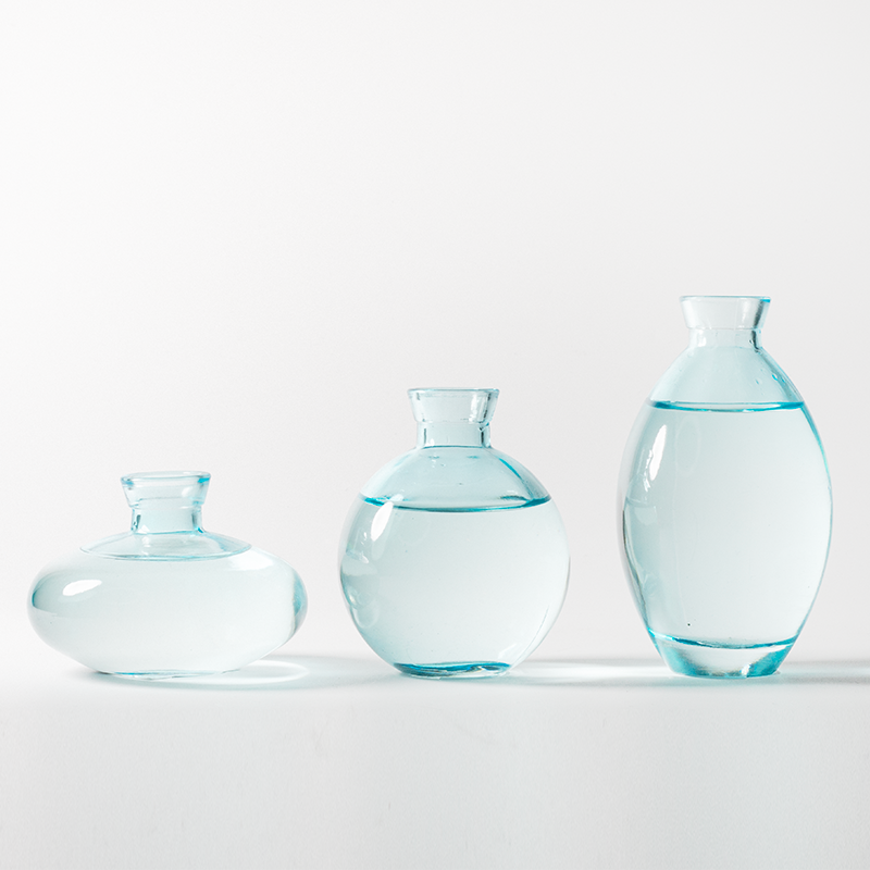 Botol Diffuser Reed Mewah untuk Minyak Esensial, Botol Diffuser Aroma Kaca