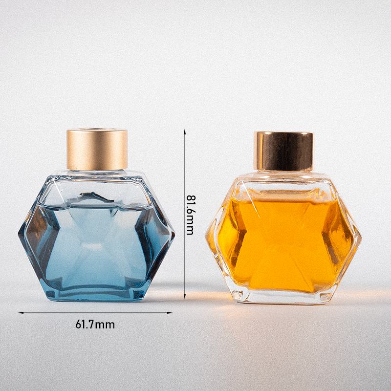 Botol Kaca Diffuser Aroma Mewah Klasik Vintage Desainer