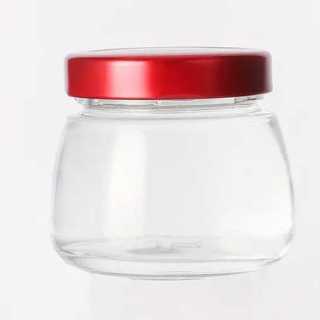 Mini tarro de cristal con tapa para mermelada, miel, nido de pájaro, caviar y encurtidos