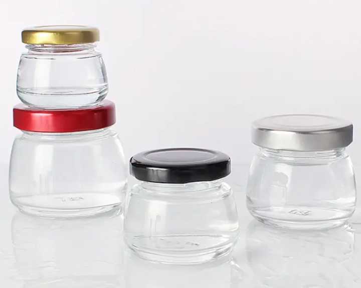 wide Mouth Glass Jar For Bird's Nest Honey Packaging