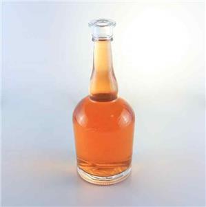 Good Quality Long Neck Round Bottom Tequila Bottle