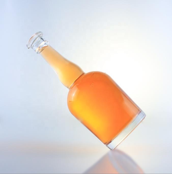 Botol Tequila Leher Panjang dan Dasar Bulat Berkualitas Baik