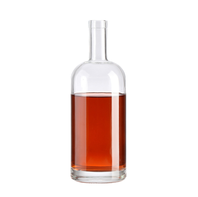 Botol Kaca Kosong 375ml 500ml 750ml untuk Gin, Alkohol, dan Vodka