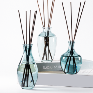 Bouteille de diffuseur de désodorisant à roseau rechargeable unique et populaire en Chine