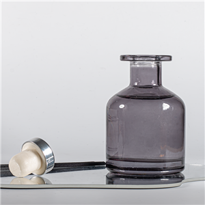 Bouteille de diffuseur transparente en verre rechargeable pour décoration d'intérieur, vintage, cosmétique, vente en gros, arôme, désodorisant, 50 ml, 120 ml
