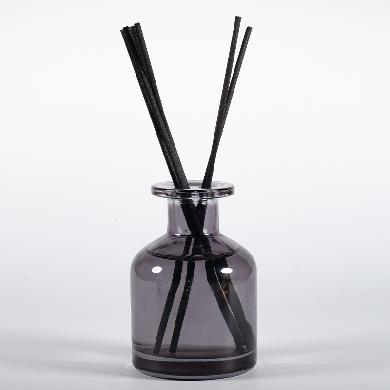Botol Diffuser Transparan Kaca Isi Ulang Dekorasi Rumah 50ml 120ml untuk Kosmetik Vintage Grosir Pengharum Ruangan Aroma Reed