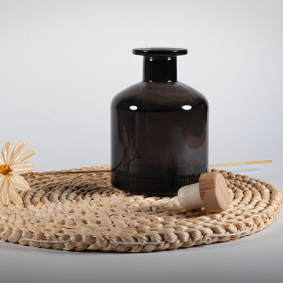 جملة ريد أروما ديكور المنزل معطر هواء زجاجي قابل لإعادة التعبئة زجاجة شفافة معطر هواء مستحضرات تجميل عتيقة