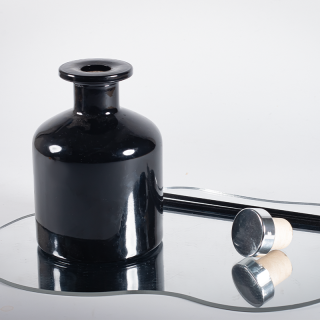 جملة ريد أروما ديكور المنزل معطر هواء زجاجي قابل لإعادة التعبئة زجاجة شفافة معطر هواء مستحضرات تجميل عتيقة