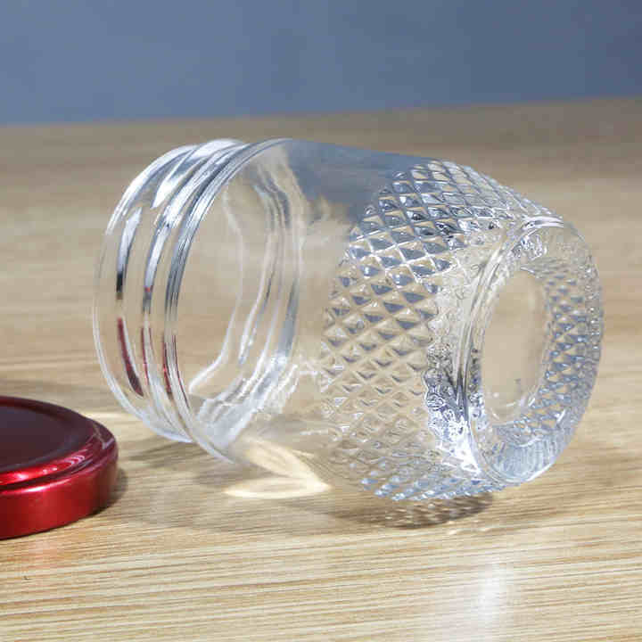 caviar glass jar