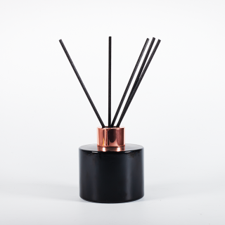 Bouteille de diffuseur rechargeable en verre pour décoration d'intérieur de 90 ml et 130 ml