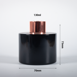 Bouteille de diffuseur rechargeable en verre pour décoration d'intérieur de 90 ml et 130 ml