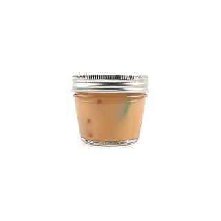 Toples Mason 120ml 4oz, toples kaca mini bulat, toples selai kue, wadah penyimpanan pengawet dengan tutup ulir