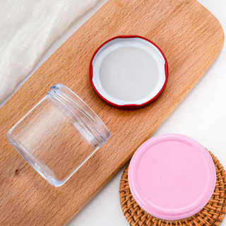 В наличии герметичная стеклянная банка с крышкой для джема из икры съедобное птичье гнездо для хранения продуктов