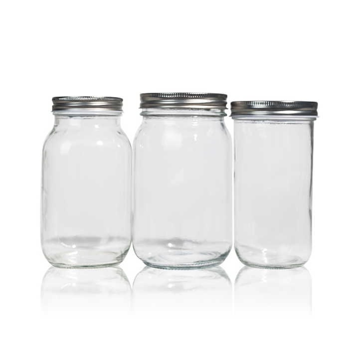 wide mouth glass jar