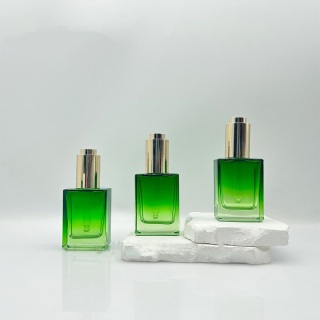 Daxin Stock Essential Oil Bottle 30ml Rectangular Shape Ready To Ship