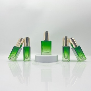 Daxin Stock Essential Oil Bottle 30ml Rectangular Shape Ready To Ship