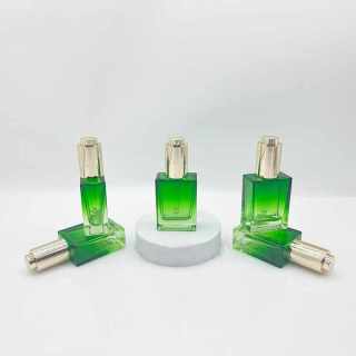 Daxin Stock Essential Oil Bottle 30ml Rectangular Shape Ready To Ship