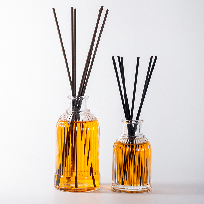 Home Atmosphere Refillable Usable Wholesale Hot Selling Supply Luxury Empty Decorative Glass Diffuser Bottle