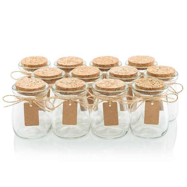 round 100ml food jar with lids