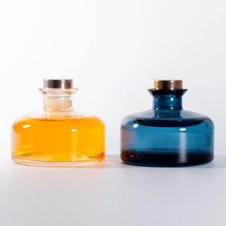 Empty Home Decoration Classic Luxury Aroma Diffuser Glass Bottle