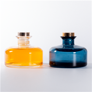 Bouteille en verre vide pour diffuseur d'arômes de luxe classique pour décoration d'intérieur