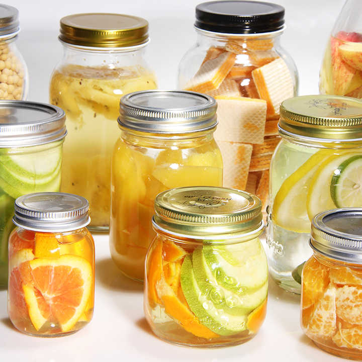 salad jam jar storage