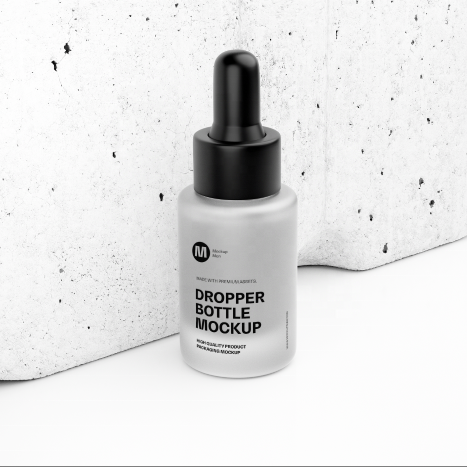 Botol Pipet Kaca Amber Kecil 30ml Kustom dengan Tutup Emas Bentuk Bulat Kemasan Serum Minyak Esensial Kapasitas 3ml Dapat Digunakan sebagai Diffuser
