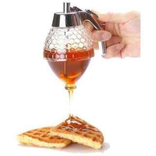 Empty Acrylic Cute Gifts Honey Food Guest Crystal Jar Bottle