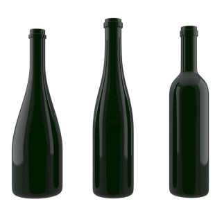 500ml 750ml 1000ml Botol Wain Botol Wain Berwarna