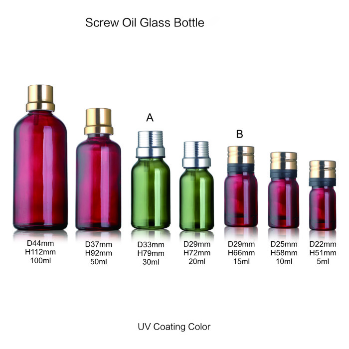 Winpack Round Shape 10ml Glass Essential Oil Bottle With Child-proof Cap