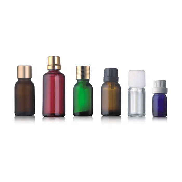 Botol Minyak Esensial Kaca Bentuk Bulat Winpack 10ml dengan Tutup Pengaman Anak