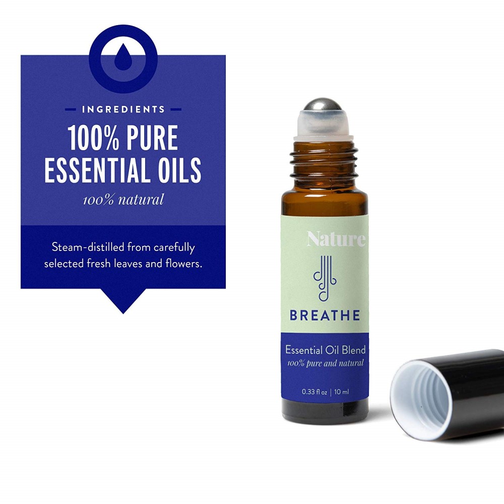 10ml essential oil bottle with roller