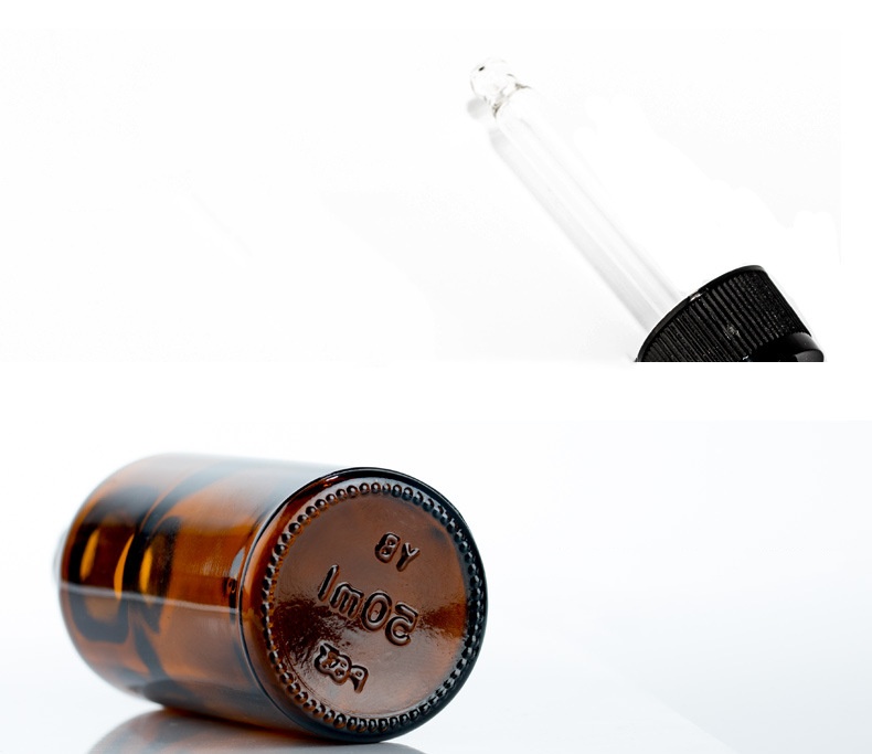 Botol Penetes Kaca Coklat Transparan Pink Biru Hijau Botol Dispenser Minyak Esensial 5ml10ml15ml30ml50ml100ml