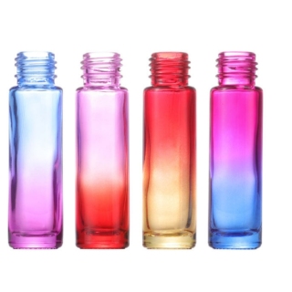 Flacone contagocce piccolo, vuoto, ambrato trasparente, portatile, da 1 ml, 3 ml, 5 ml, 2 ml, piccolo mini flacone contagocce in vetro per profumo con pipetta in oro rosa