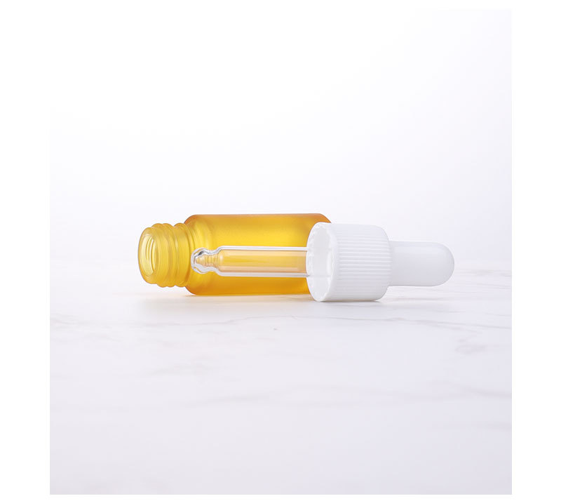 Botol penetes kaca warna hitam pink pelangi matte 5ml untuk parfum/minyak esensial tersedia.