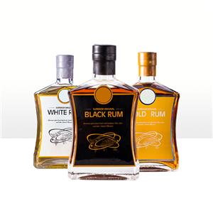 150ml 350ml 500ml 550ml 700ml 750ml 소형 컴팩트 플랫 유리 주류병 코르크 마개 포함