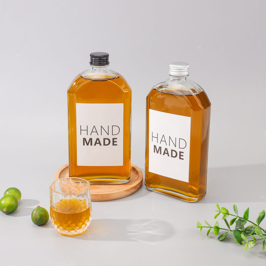 Botol Penyimpanan Minuman Klasik Kosong 150ml 250ml 500ml untuk Cider, Brandy, Gin_Liquor dengan Tutup Ulir
