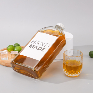 Классические 150 мл 250 мл 500 мл пустые бутылки для хранения сидра, бренди, джина, ликера с завинчивающейся крышкой