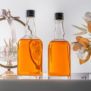 500ml 750ml 1000ml Highly-White Glass Wine Cocktail Bottles Of Cocktails