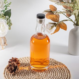 High End Empty Spirits Bottles Wine Cocktail Glass Drink Bottles