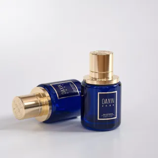 Kemasan Parfum Kaca Silinder Mewah 100ml dengan Kemasan Kotak