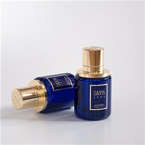 Kemasan Parfum Kaca Silinder Mewah 100ml dengan Kemasan Kotak