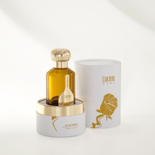 Botol Parfum Kaca Silinder Bulat 100ml dengan Kemasan Kotak