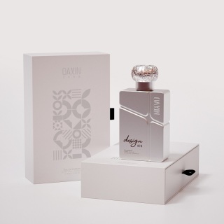 Botol Parfum Persegi Panjang Kaca 3,4oz 100ml dengan Kemasan Kotak