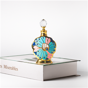 Flacone di profumo unisex arabo personalizzato OEM vuoto di lusso arabo da 15 ml con olio essenziale floreale