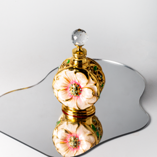 Flacone di profumo di olio arabo da 12 ml, profumo leggero e duraturo, Dubai, Medio Oriente