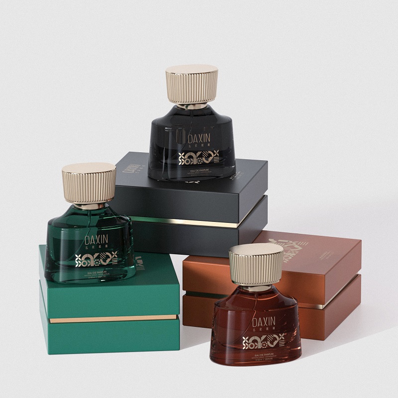 50ml Crimp Type 30ml Iridescent Perfume Bottle Packaging Textured Expensive Perfume Bottle
